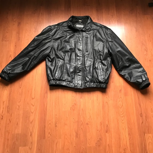 Member only genuine leather jacket - Picture 3 of 5